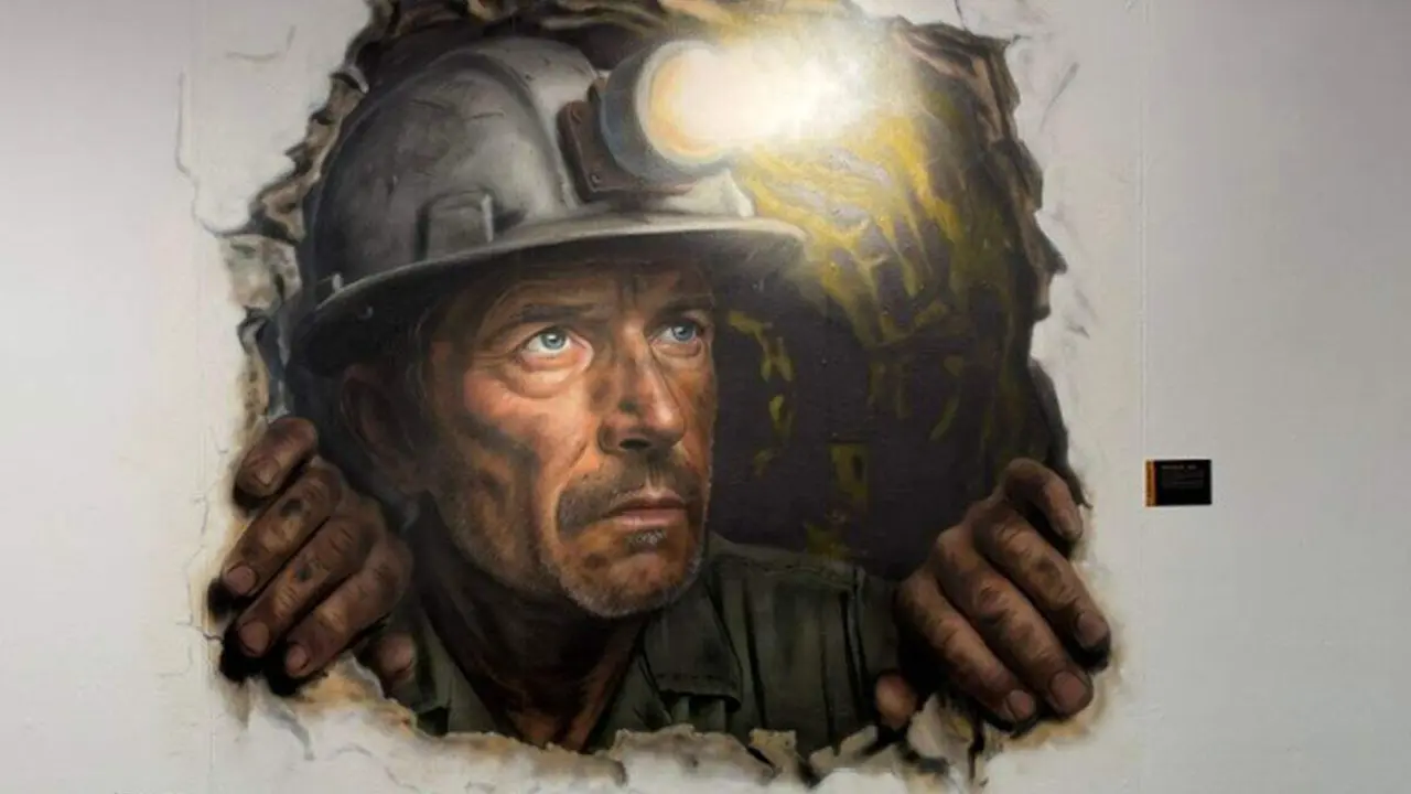 El Museo de la Siderurgia y la Miner&iacute;a de Sabero acoge una nueva edici&oacute;n de la exposici&oacute;n &lsquo;Del carb&oacute;n al grafiti&rsquo;. Foto. MSM.