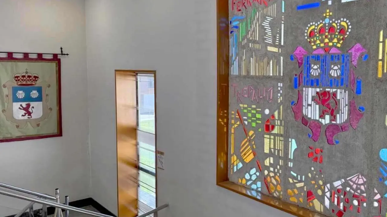 Imagen del interior del Ayuntamiento de San Andr&eacute;s del Rabanedo.