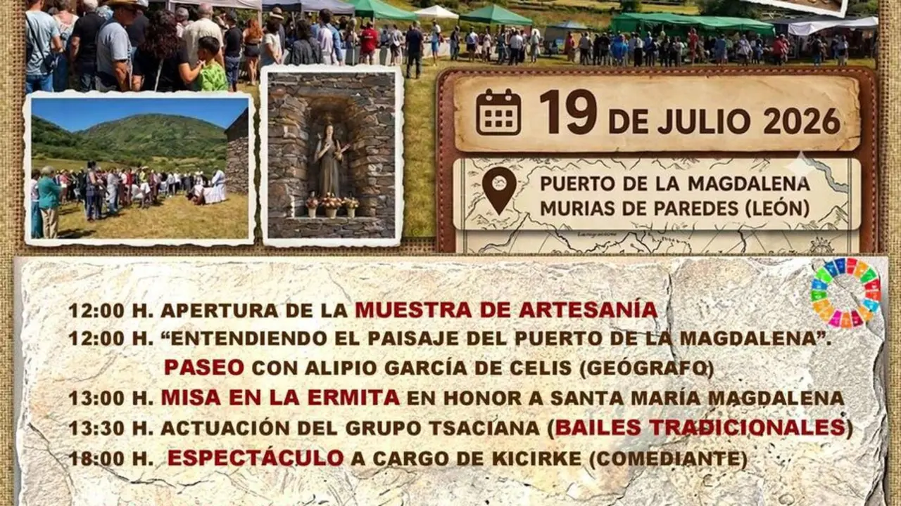 Cartel promocional de la actividad.