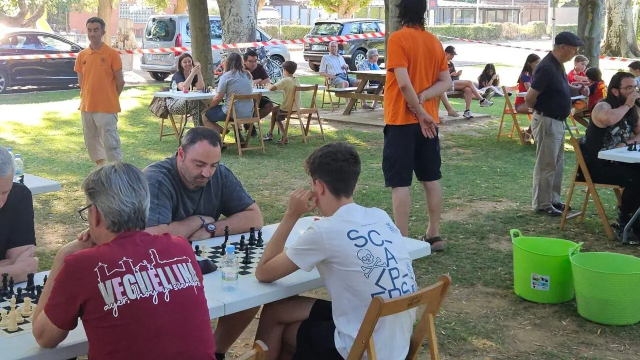 La veteran&iacute;a de P&eacute;rez Re&ntilde;ones se impone en el IV Torneo de Ajedrez de Veguellina.