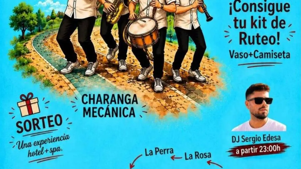 Cartel promocional de la actividad.