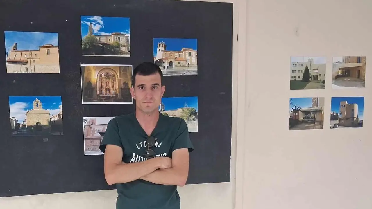 La exposici&oacute;n del fot&oacute;grafo leon&eacute;s en la Junta Vecinal de Trobajo del Camino re&uacute;ne im&aacute;genes sobre San Andr&eacute;s del Rabanedo, sus tradiciones y su patrimonio.