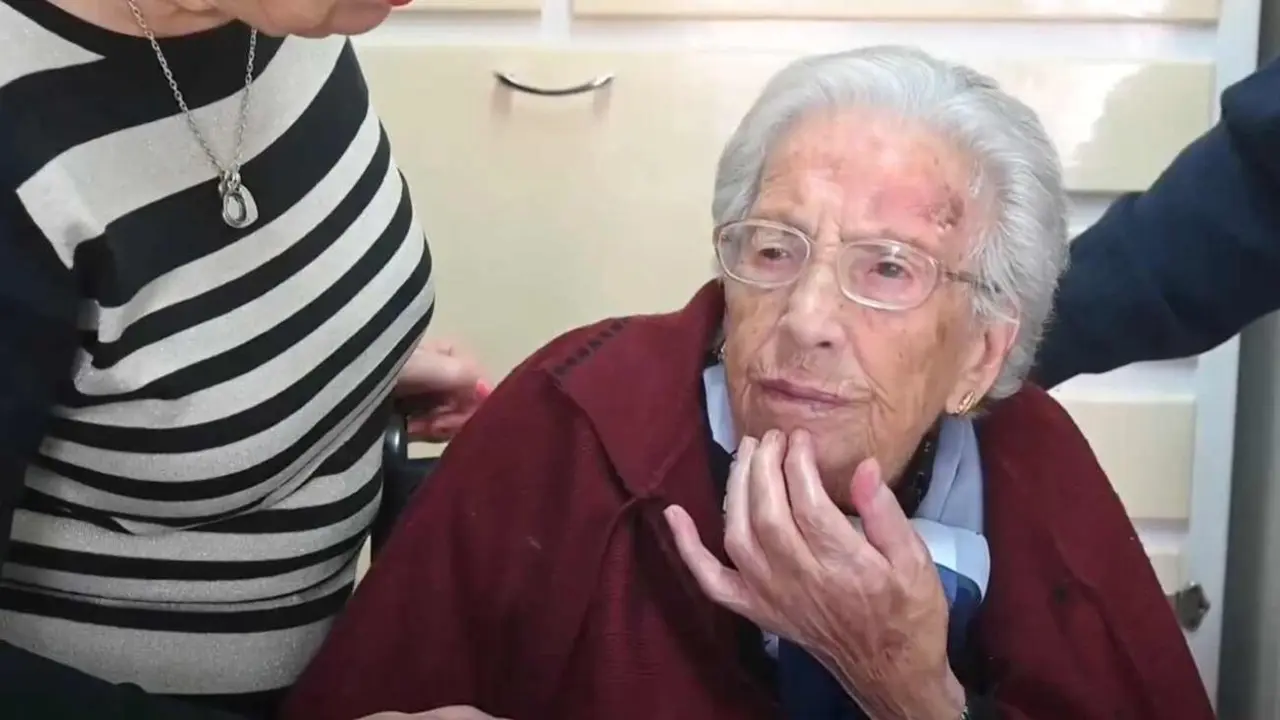 Teresa, la persona m&aacute;s longeva de Espa&ntilde;a, reside en la localidad leonesa de Zambrocinos.