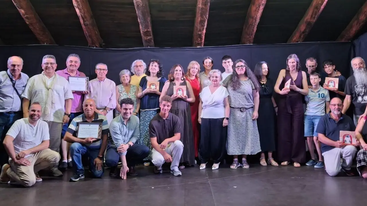 Se trata de teatro, junto al resto de premiados en La Seca.
