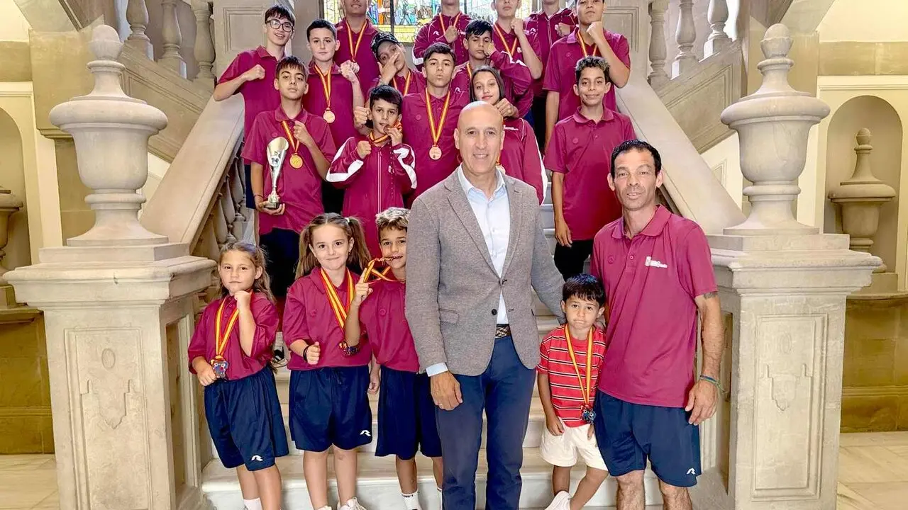 29072026 Recepci&oacute;n medallistas boxeo_Schoolboys-girls