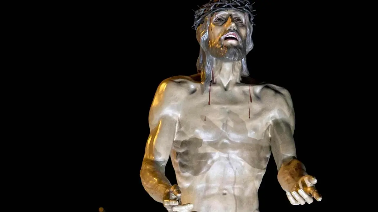 Cristo del Perd&oacute;n, en una fotograf&iacute;a de Mois&eacute;s Garc&iacute;a Mart&iacute;nez.