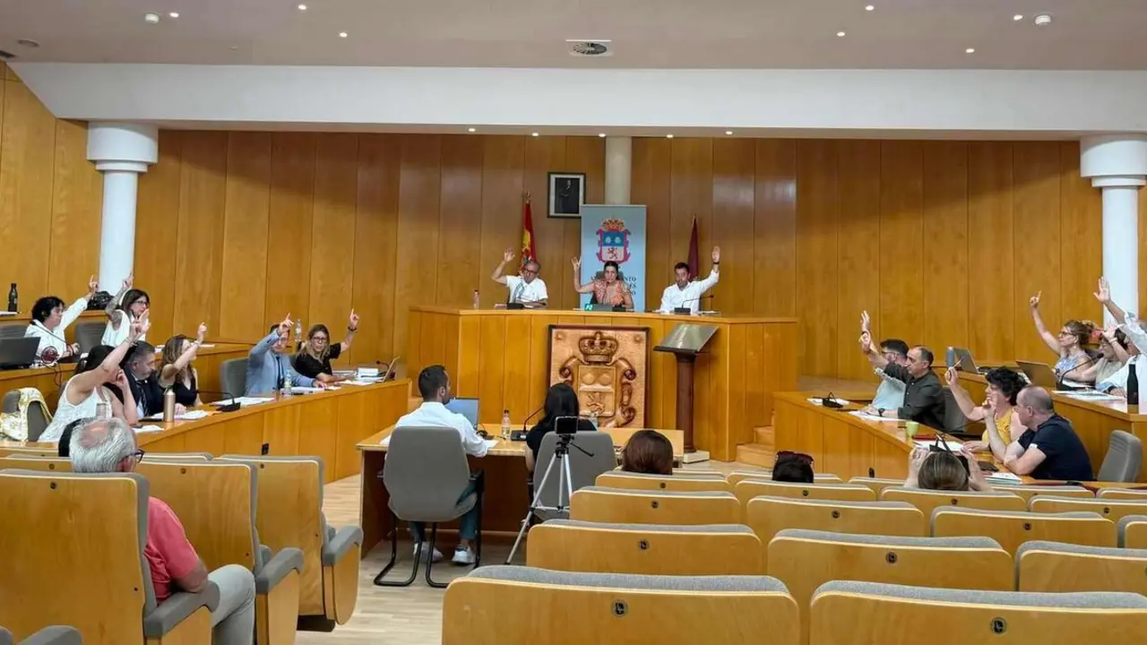 Instante en el que se produce la aprobaci&oacute;n, con unanimidad en el pleno.