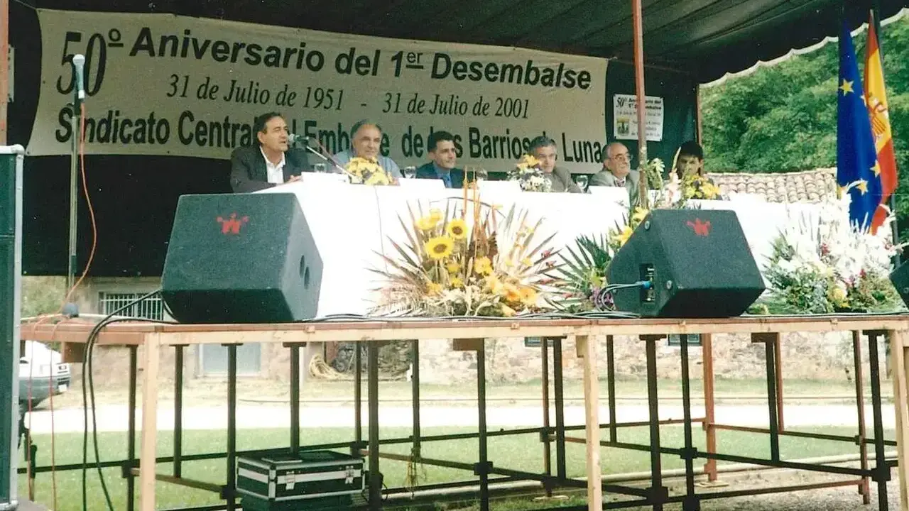 Imagen de los actos conmemorativos celebrados en 2001.