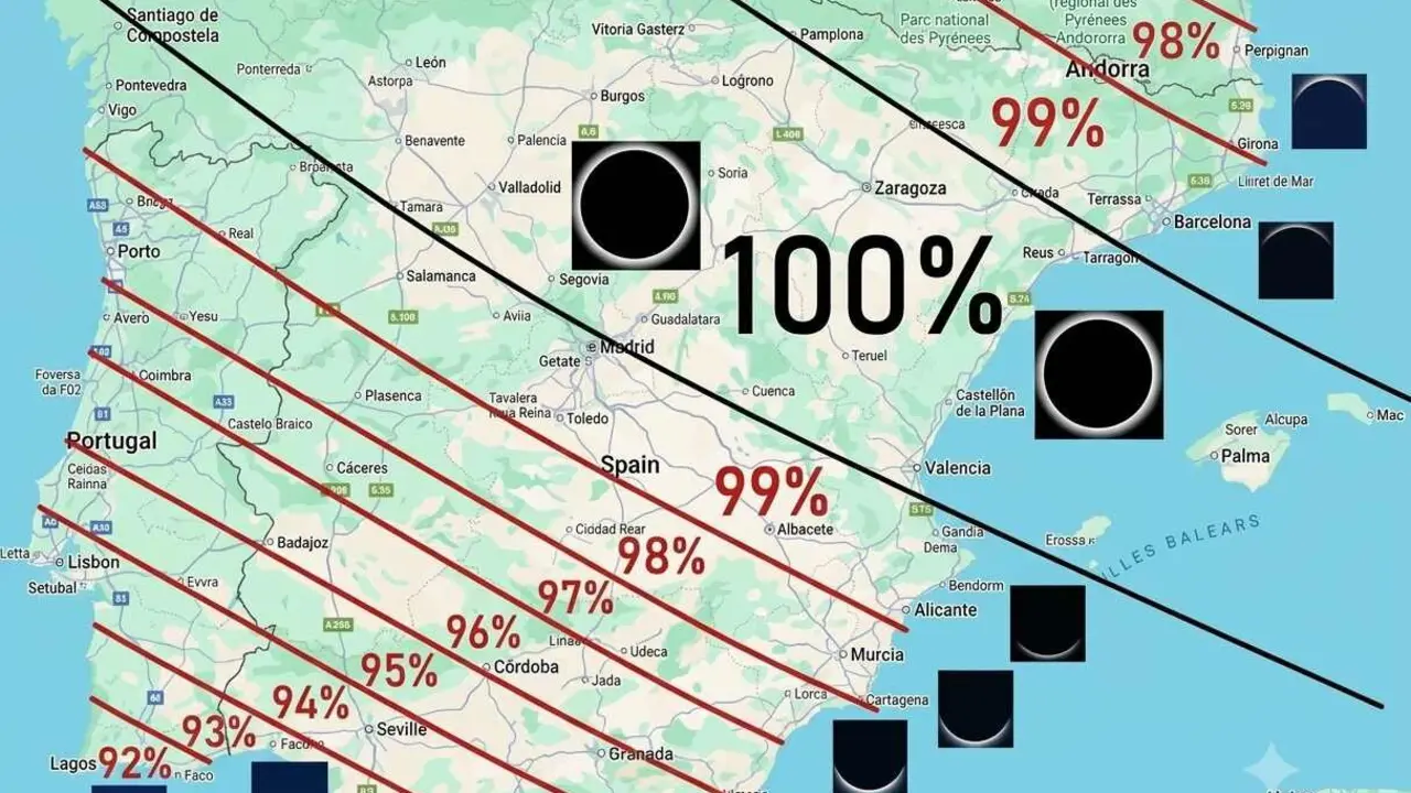HD Mapa eclipse
