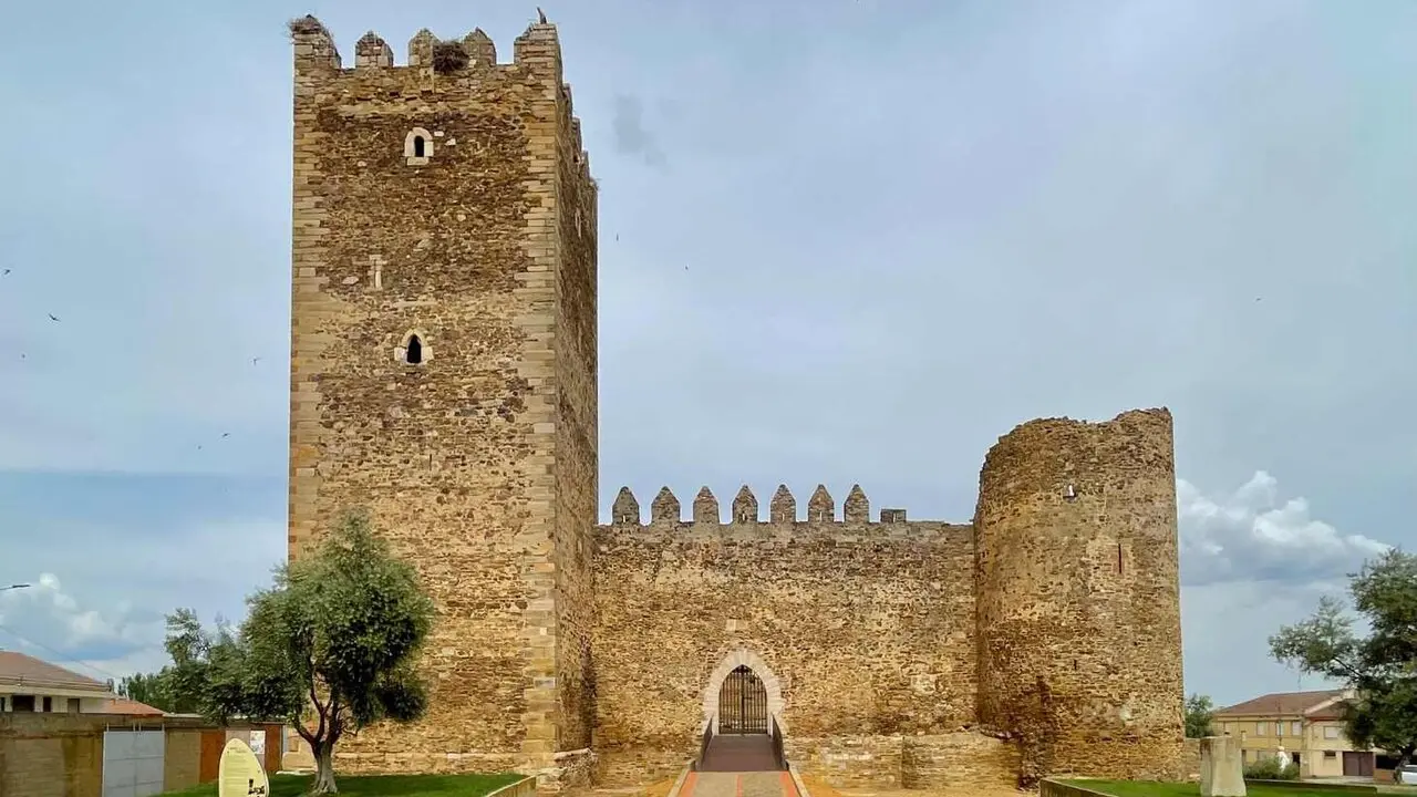 Imagen del castillo de Laguna de Negrillos.
