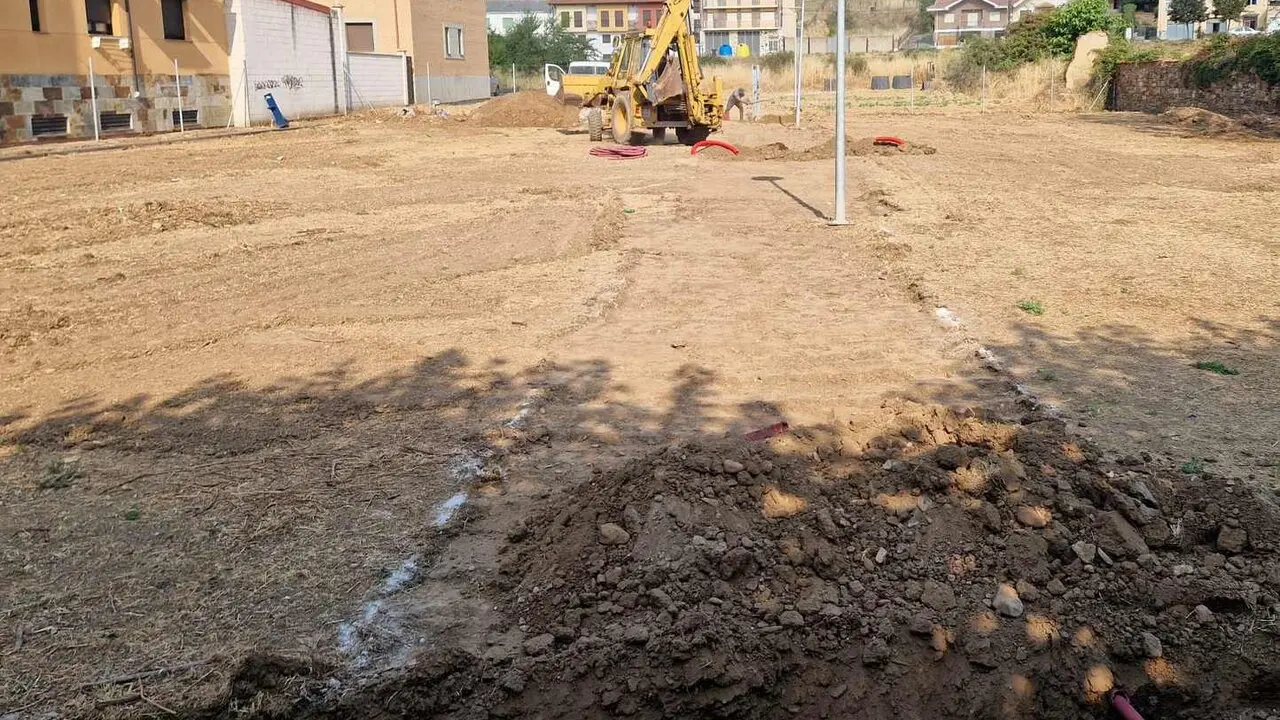 Imagen de  las obras acometidas para la adecuaci&oacute;n de la zona.