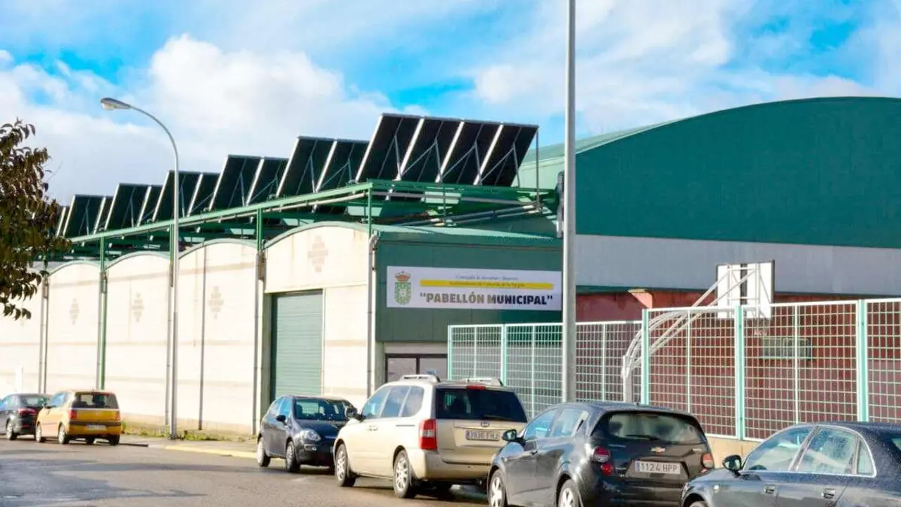 Imagen del pabell&oacute;n cuyas deficiencias son denunciadas por Izquierda Unida (IU).