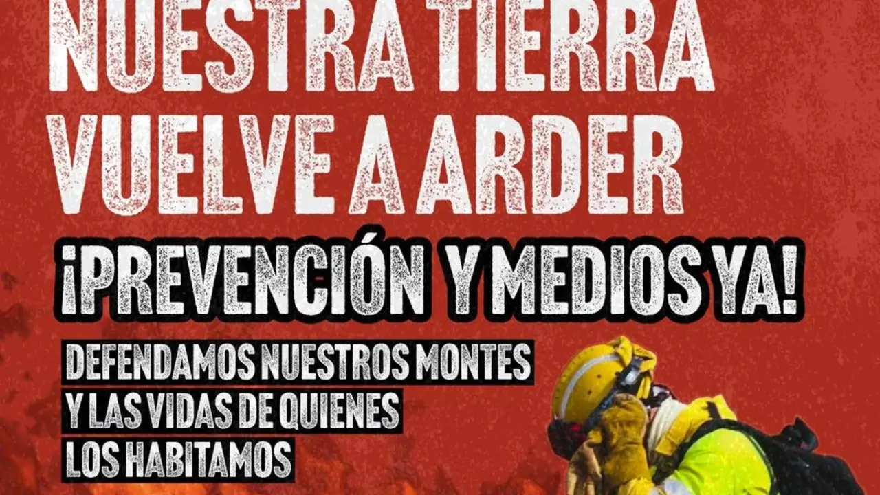 Le&oacute;n vuelve a salir a la calle en contra de los incendios.