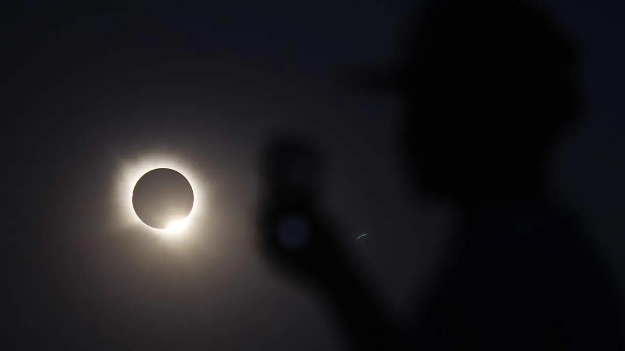 Eclipse total de sol visto desde Ponferrada