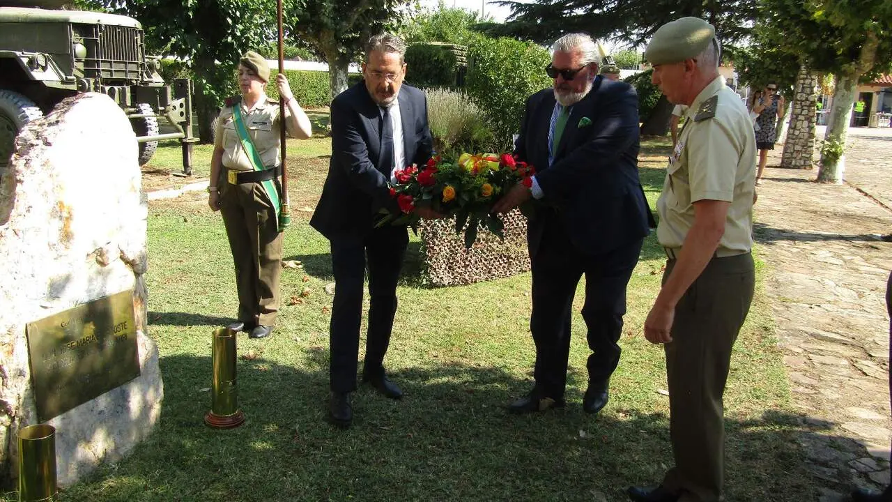 El Mando de Artiller&iacute;a de Campa&ntilde;a con sede en Astorga recuerda al coronel Jos&eacute; Mar&iacute;a Picatoste Gonz&aacute;lez de Ech&aacute;varri en el 40 aniversario de su muerte
