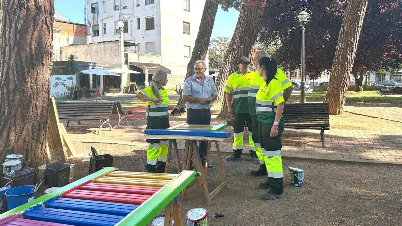 operarios parques y jardines Ponferradas
