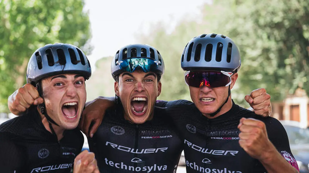 'Etap&oacute;n' y remontada del Technosylva Bembibre en la Vuelta a Castilla-La Mancha. Foto: TRBCT.