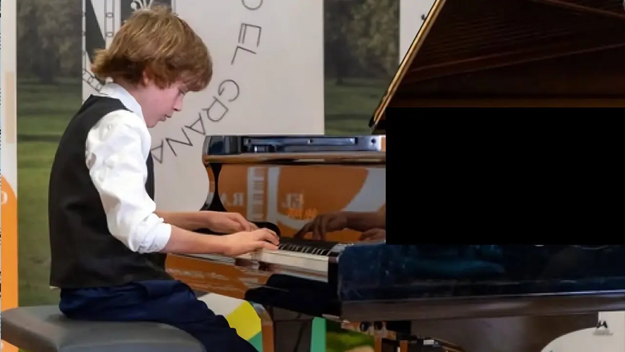 El joven pianista Noah Pearson Fuertes.