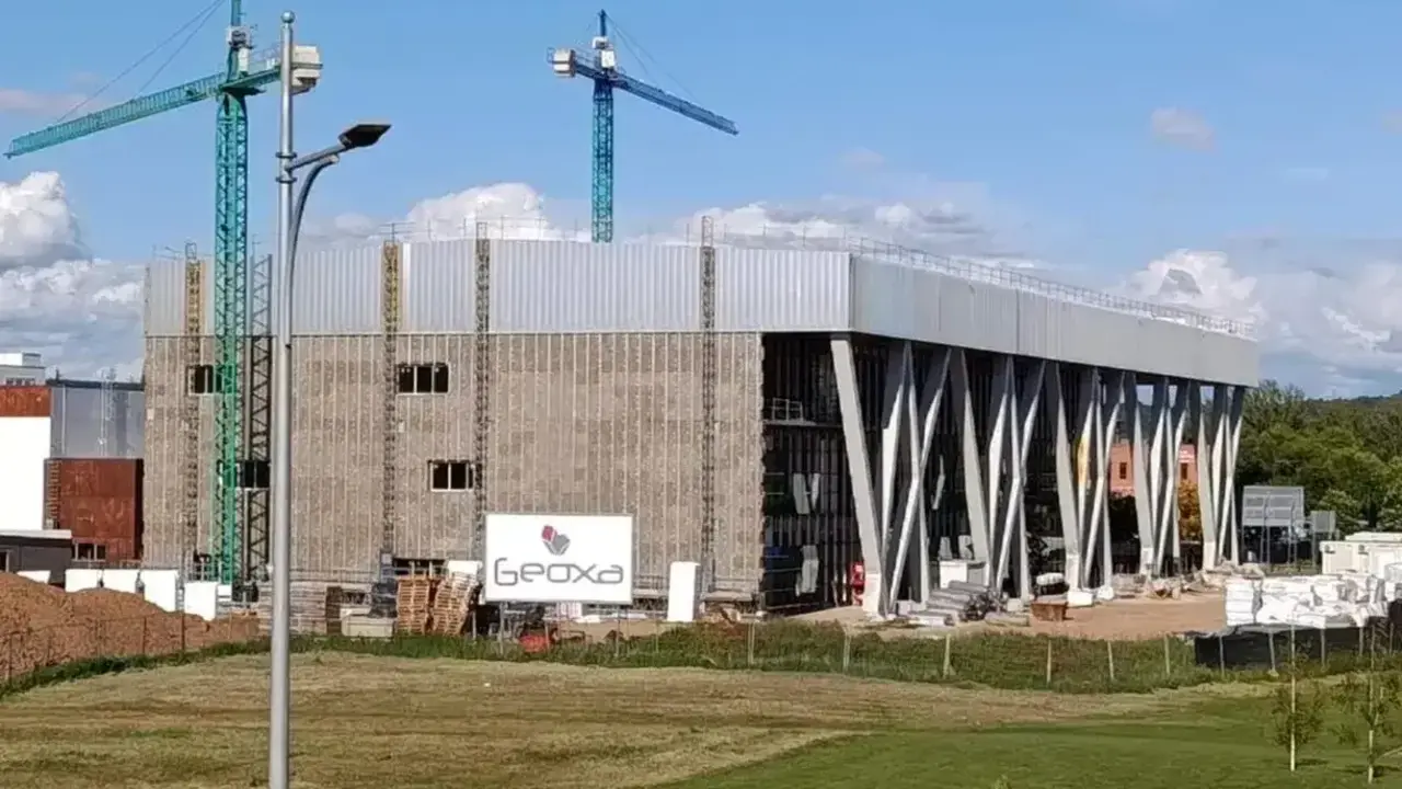 Estado de las obras de la Casa del Estudiante, uno de los nuevos equipamientos que ofrecer&aacute; el campus en el corto plazo.