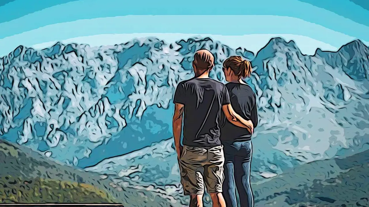 Turistas en el Valle de Valde&oacute;n.
