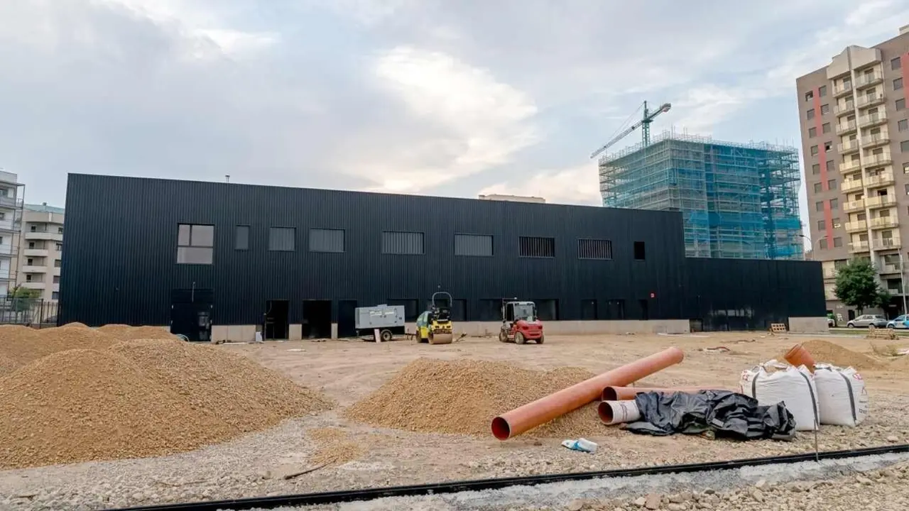 Imagen del Conservatorio de M&uacute;sica en obras. Foto: M.A.G.