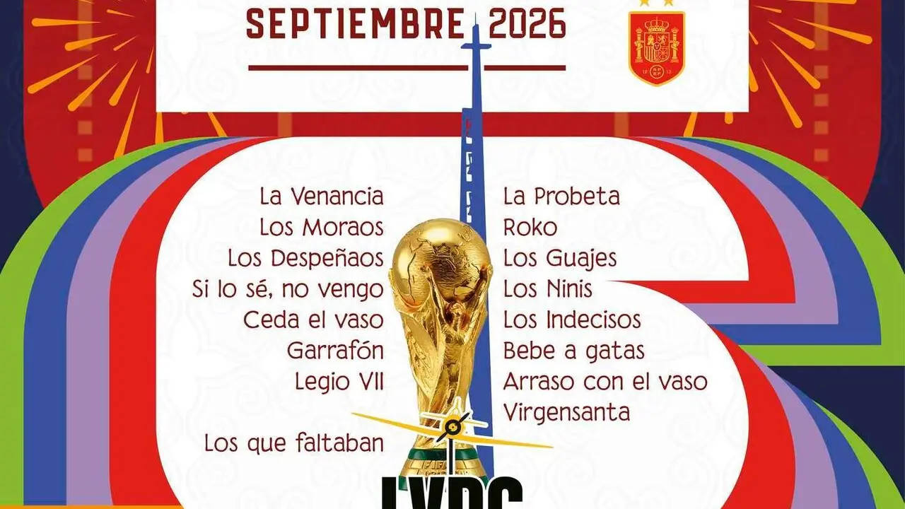 Imagen parcial del cartel oficial de las fiestas de La Virgen del Camino.