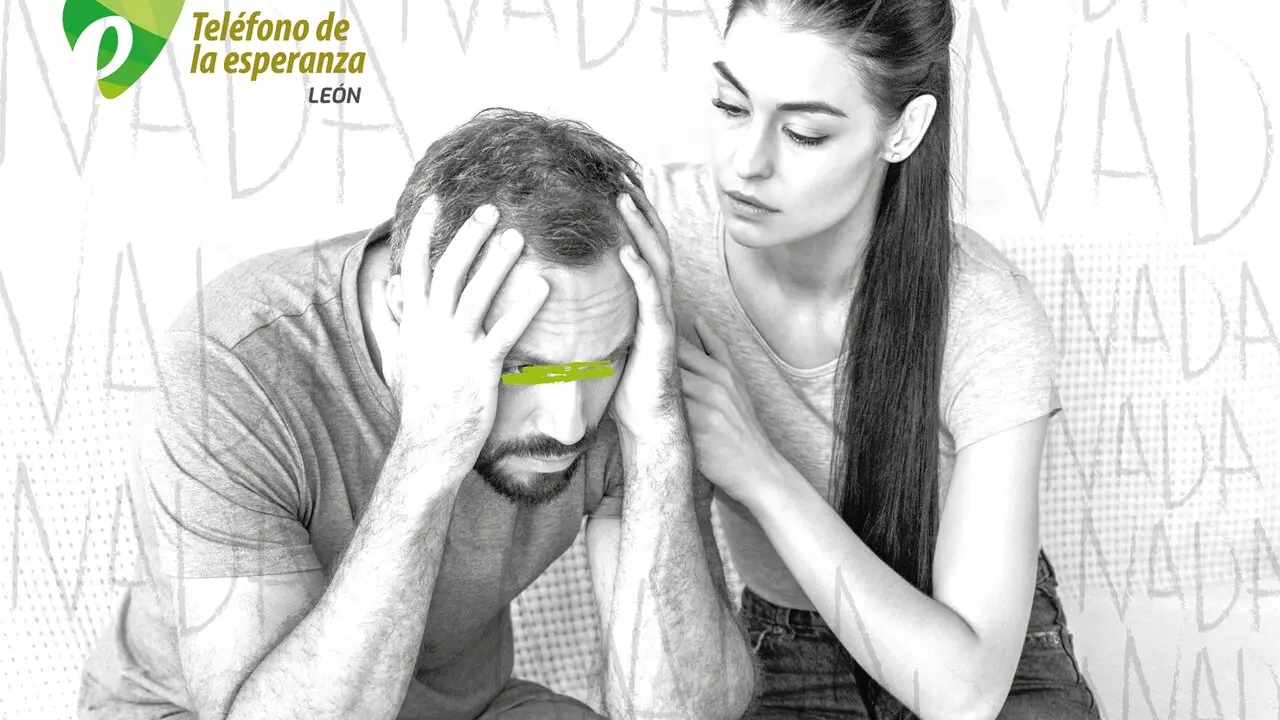 Imagen parcial del cartel previsto para el D&iacute;a del Suicidio.