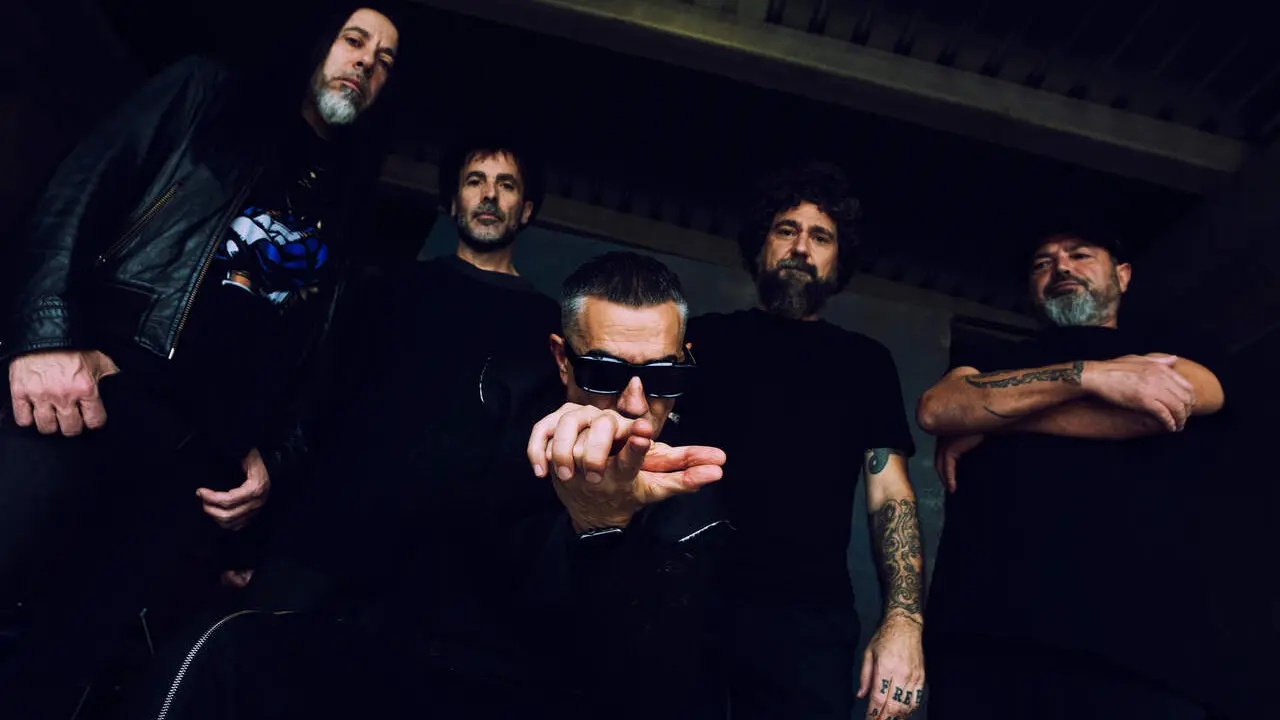 La veterana banda madrile&ntilde;a de rock metal Hamlet.