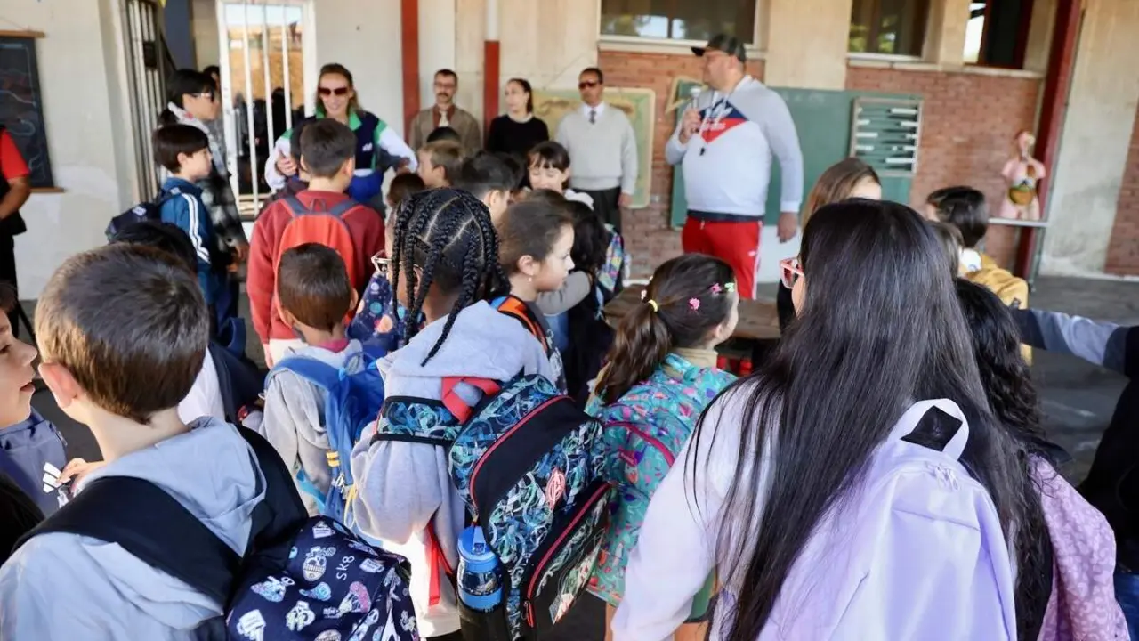 Inicio del curso escolar en el CEIP San Isidoro de Le&oacute;n