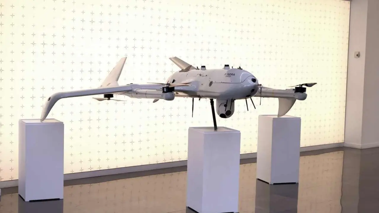 Imagen del modelo Tarsis-VTOL de Indra.