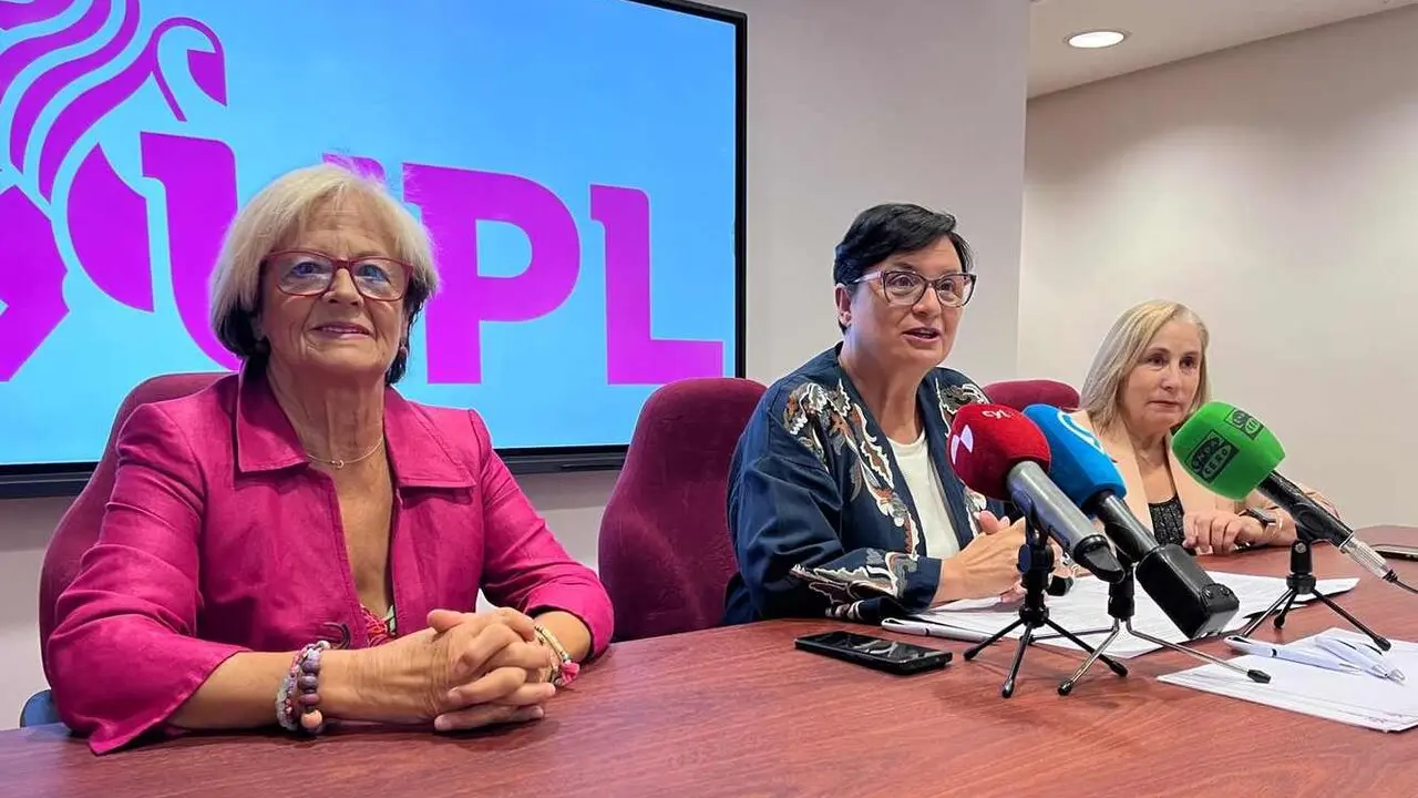 Un instante de la rueda de prensa ofrecida en la sede de UPL.