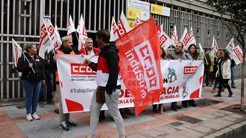 Comisiones Obreras convoca una concentración con motivo de la Jornada Mundial por el Trabajo Decente