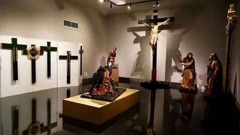 El Museo Diocesano y de la Semana Santa de León abrirá sus puertas al público este miércoles, ocho años y medio después de que se colocara su primera piedra y transcurridos cuatro desde la inauguración del recinto, tras una inversión próxima a los ocho millones. Foto: Campillo