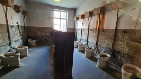 Más de 1,1 millones de personas fueron asesinadas en Auschwitz y los historiadores afirman que la mayoría, alrededor de un millón, eran judíos, pero entre las víctimas también había polacos, gitanos y prisioneros de guerra soviéticos. En las imágenes, los campos de concentración en su estado actual.