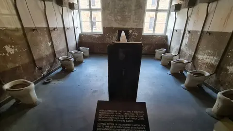Más de 1,1 millones de personas fueron asesinadas en Auschwitz y los historiadores afirman que la mayoría, alrededor de un millón, eran judíos, pero entre las víctimas también había polacos, gitanos y prisioneros de guerra soviéticos. En las imágenes, los campos de concentración en su estado actual.