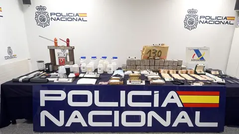 Operación antidroga 'Cane Bianco' de la Policía Nacional. Fotos: Ricardo Ordóñez.
