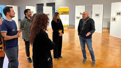 Exposición Cortinos en la Térmica Cultural.