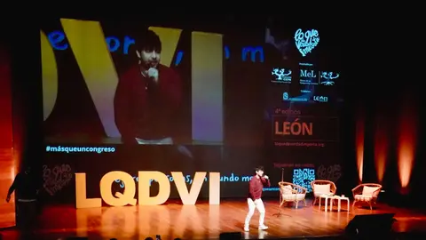 El alcalde de León, José Antonio Diez; el subdelegado del Gobierno, Héctor Alaiz, y el delegado territorial de la Junta, Eduardo Diego, participan en la apertura del congreso de la Fundación Lo Que De Verdad Importa. Foto: Campillo.