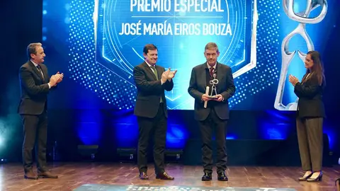 El presidente de la Junta de Castilla y León, Alfonso Fernández Mañueco, participa en la gala de entrega de los II Premios Diagnóstico 2025 de CyLTV. Fotos: Campillo