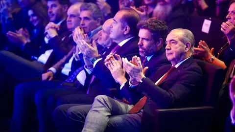 El presidente de la Junta de Castilla y León, Alfonso Fernández Mañueco, participa en la gala de entrega de los II Premios Diagnóstico 2025 de CyLTV. Fotos: Campillo