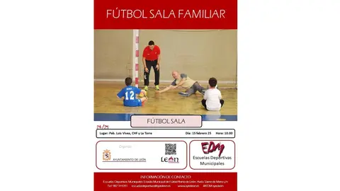 Fútbol Sala familiar.