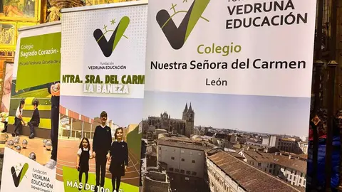 Los colegios Sagrado Corazón de León y Nuestra Señora del Carmen de León y La Bañeza celebran su bicentenario. Fotos: Ayuntamiento de León