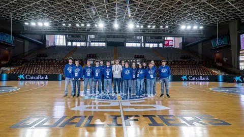 Heraldo de León publica las 101 fotos oficiales del encuentro disputado por España en el Palacio de los Deportes.