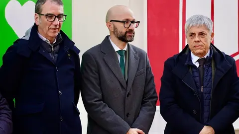 Cruz Roja en León inaugura el mural 'Objetivo del milenio' sobre los Objetivos de Desarrollo Sostenible. Foto: Campillo.