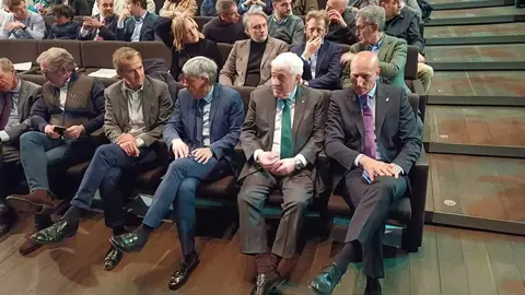 Acto de Caja Rural en el Auditorio de León con motivo de su 30 aniversario. Foto: Peio García