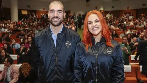 Los astronautas leoneses Sara García Alonso y Pablo Álvarez Fernández han sido reconocidos con el Premio Castilla y León de Ciencias Sociales y Humanidades en su edición correspondiente a 2024. En las fotografías, un recorrido por sus vivencias en los últimos meses. Fotos: Ical / Agencias