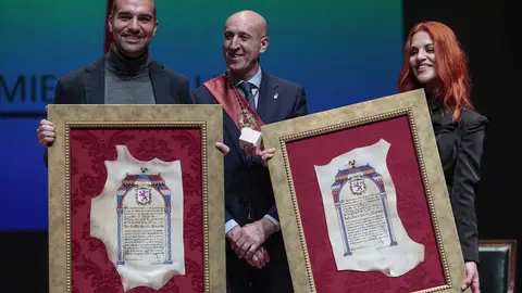 Los astronautas leoneses Sara García Alonso y Pablo Álvarez Fernández han sido reconocidos con el Premio Castilla y León de Ciencias Sociales y Humanidades en su edición correspondiente a 2024. En las fotografías, un recorrido por sus vivencias en los últimos meses. Fotos: Ical / Agencias