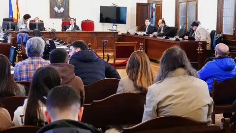 El Supremo ratifica los 18 años de cárcel al condenado por el crimen de la Universidad. En las imágenes, durante las sesiones del juicio. Fotos: Campillo