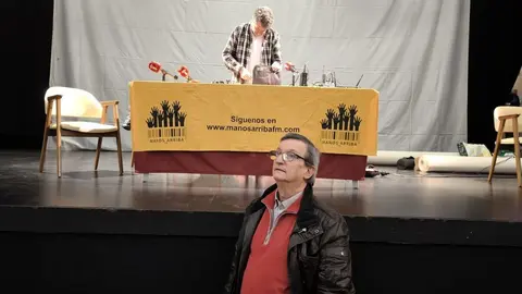 Colección de proyectores de cine de Miguel Pérez 'Trébol' en su casa-museo.