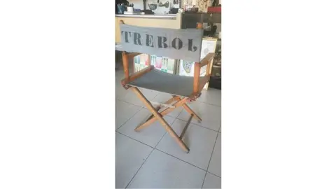 Colección de proyectores de cine de Miguel Pérez 'Trébol' en su casa-museo.